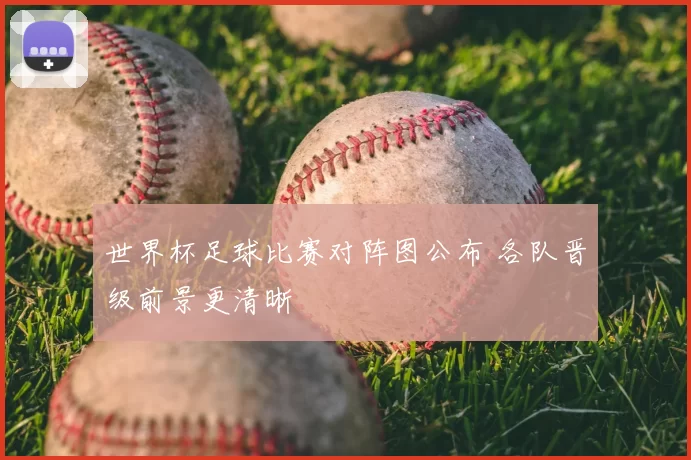 世界杯足球比赛对阵图公布 各队晋级前景更清晰