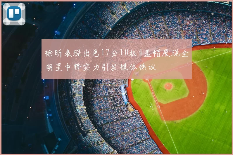 徐昕表现出色17分10板4盖帽展现全明星中锋实力引发媒体热议